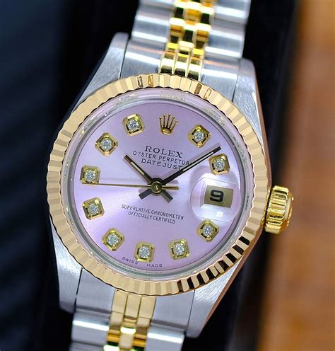 rolex pink gold datejust|rolex datejust 26mm ladies price.